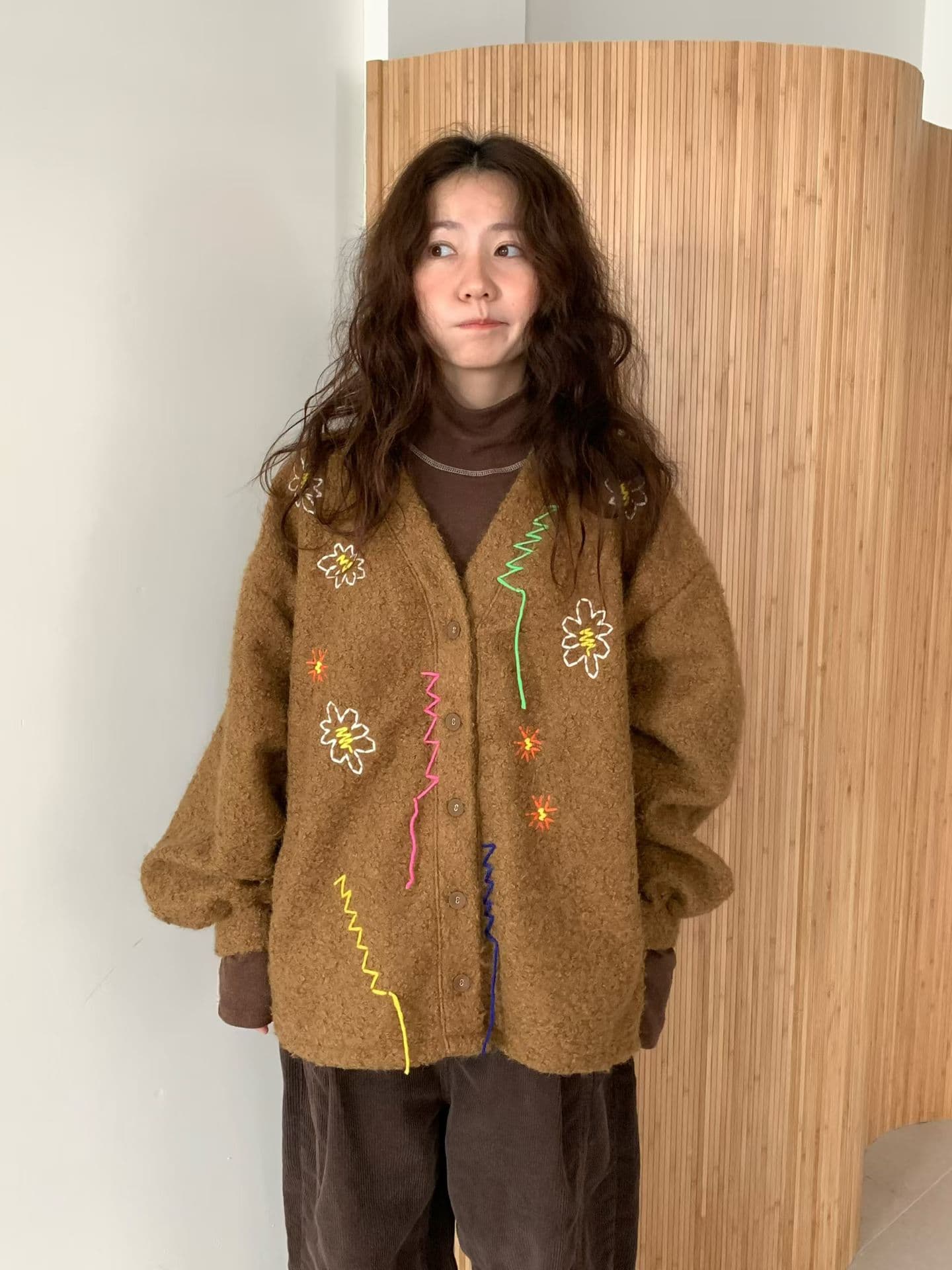 [VENTI] Bebe Eyelet Cardigan 8