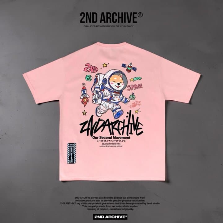 [2ND ARCHIVE] Space Shiba Short Sleeve T-Shirt 8