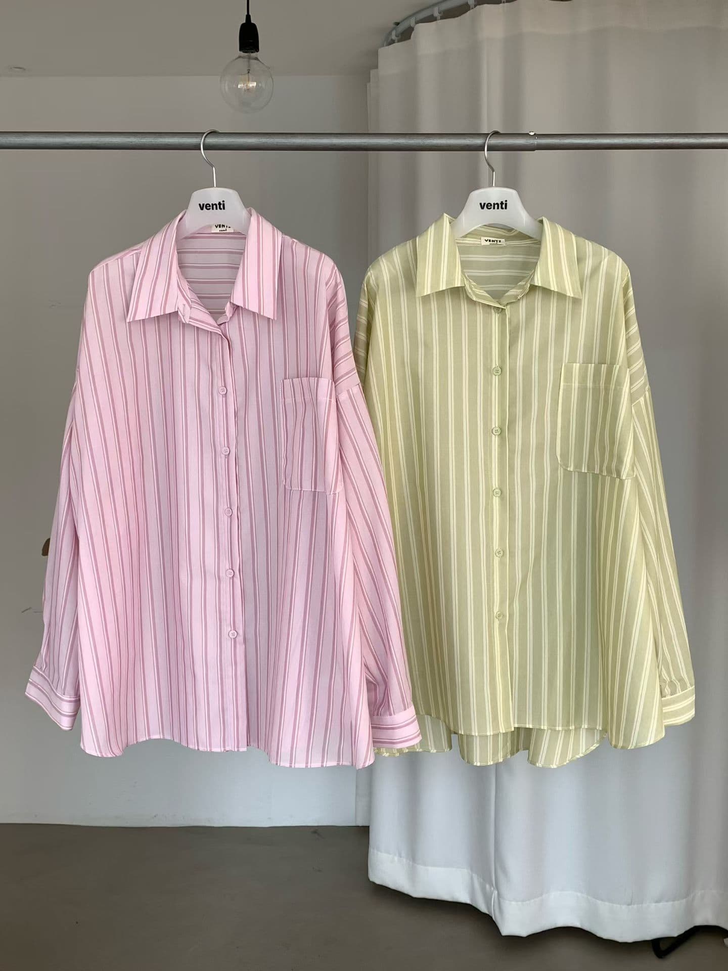 [VENTI] Pauline Striped Shirt 4