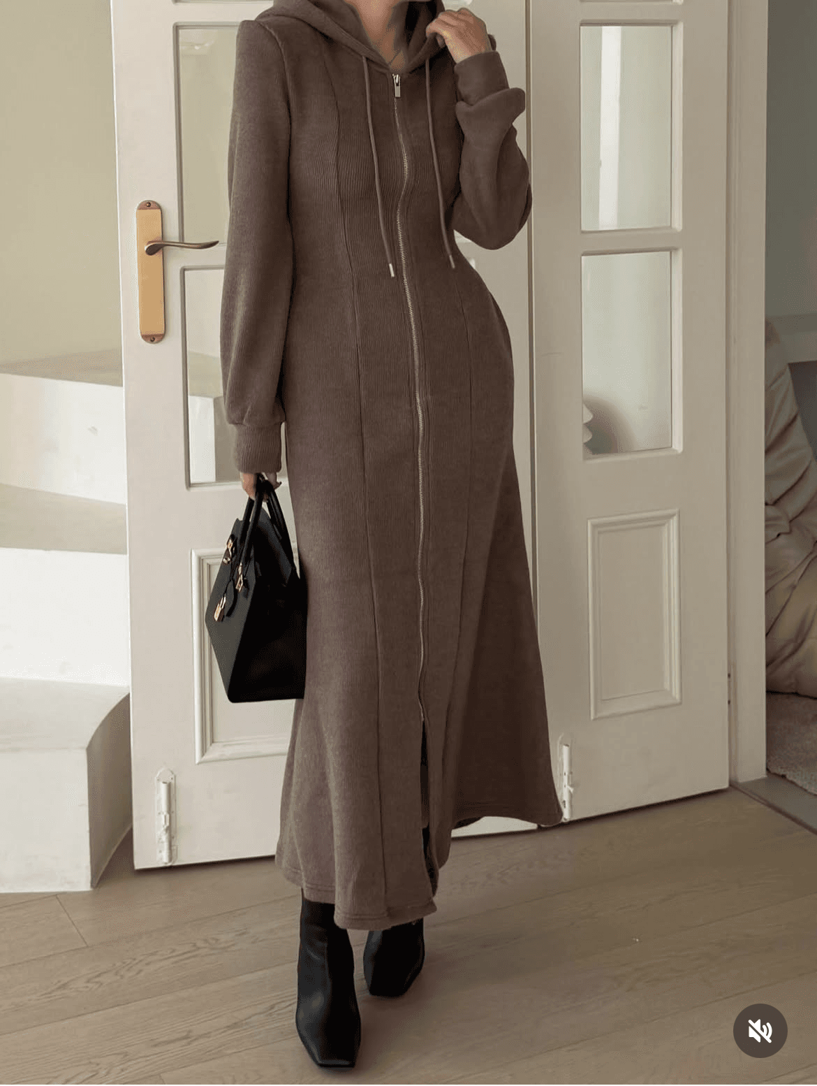 [MAGNOLIA] Tether Brushed Dress 2