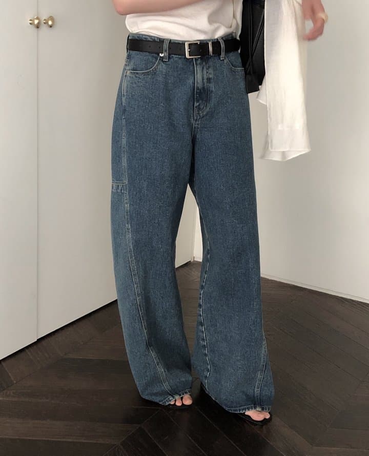 [LE BUTTER] Epor Deep Denim Pants 10