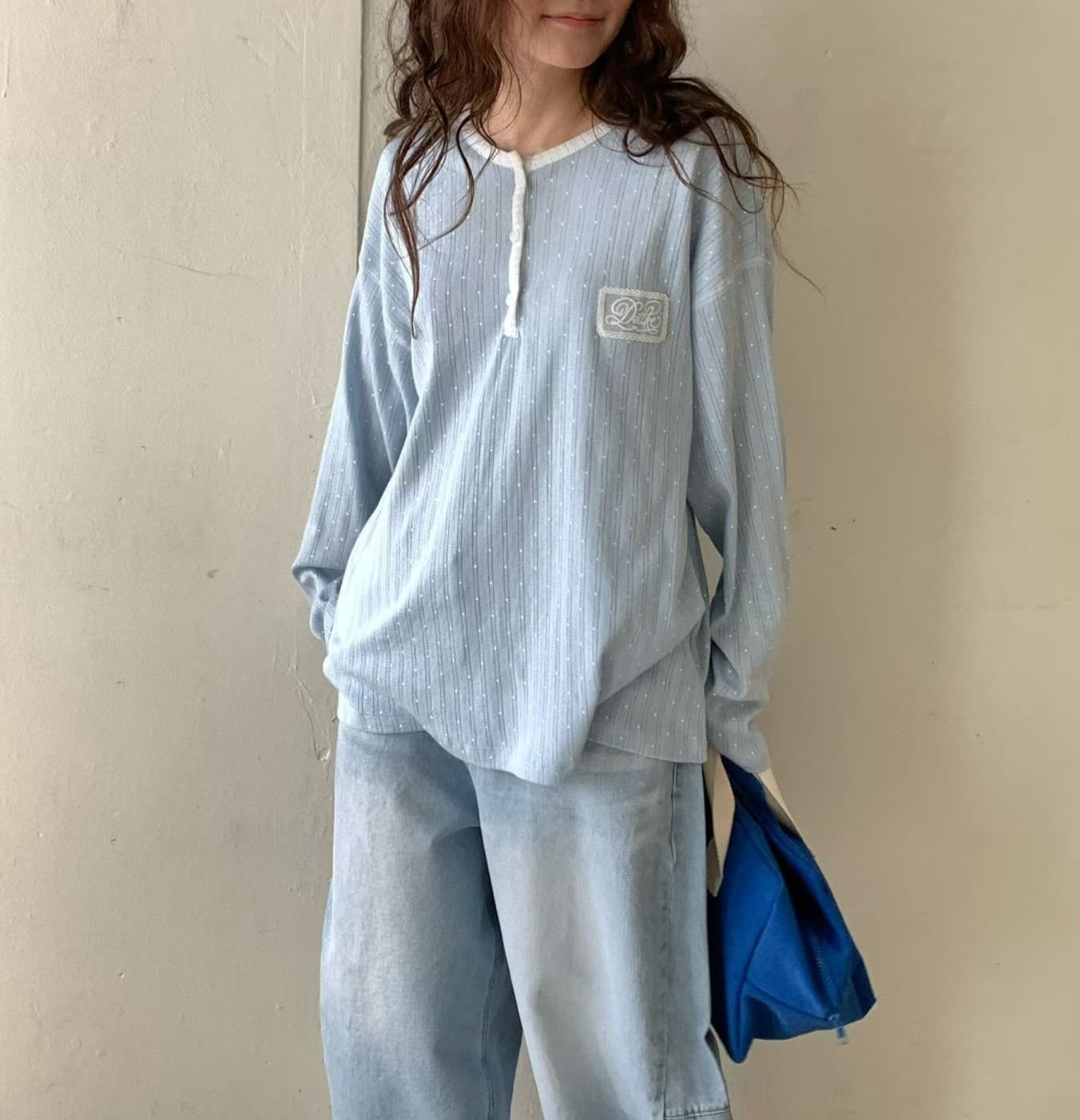 [VENTI] Think Dot Long Sleeve T-Shirt 5