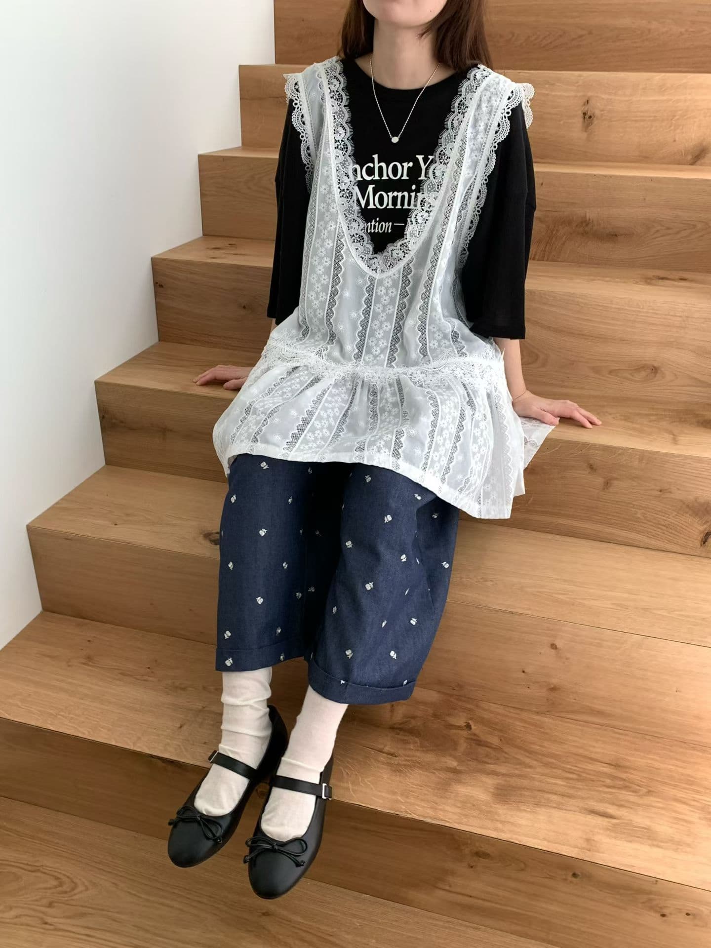 [VENTI] Week Floral Lace Dress 6
