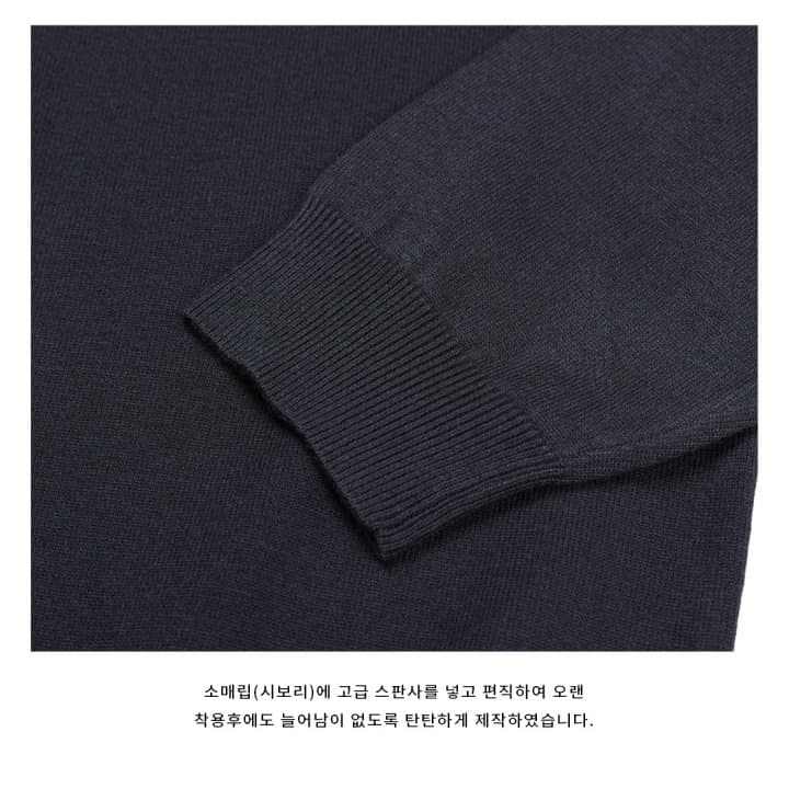 [LOGAN] Logan Panelled Buttoned Collared Knit 5