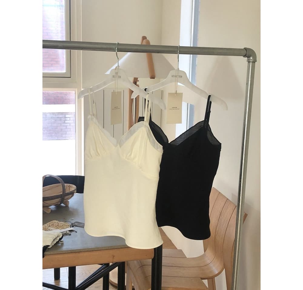 [LE BUTTER] Frill Slub Blouse 7