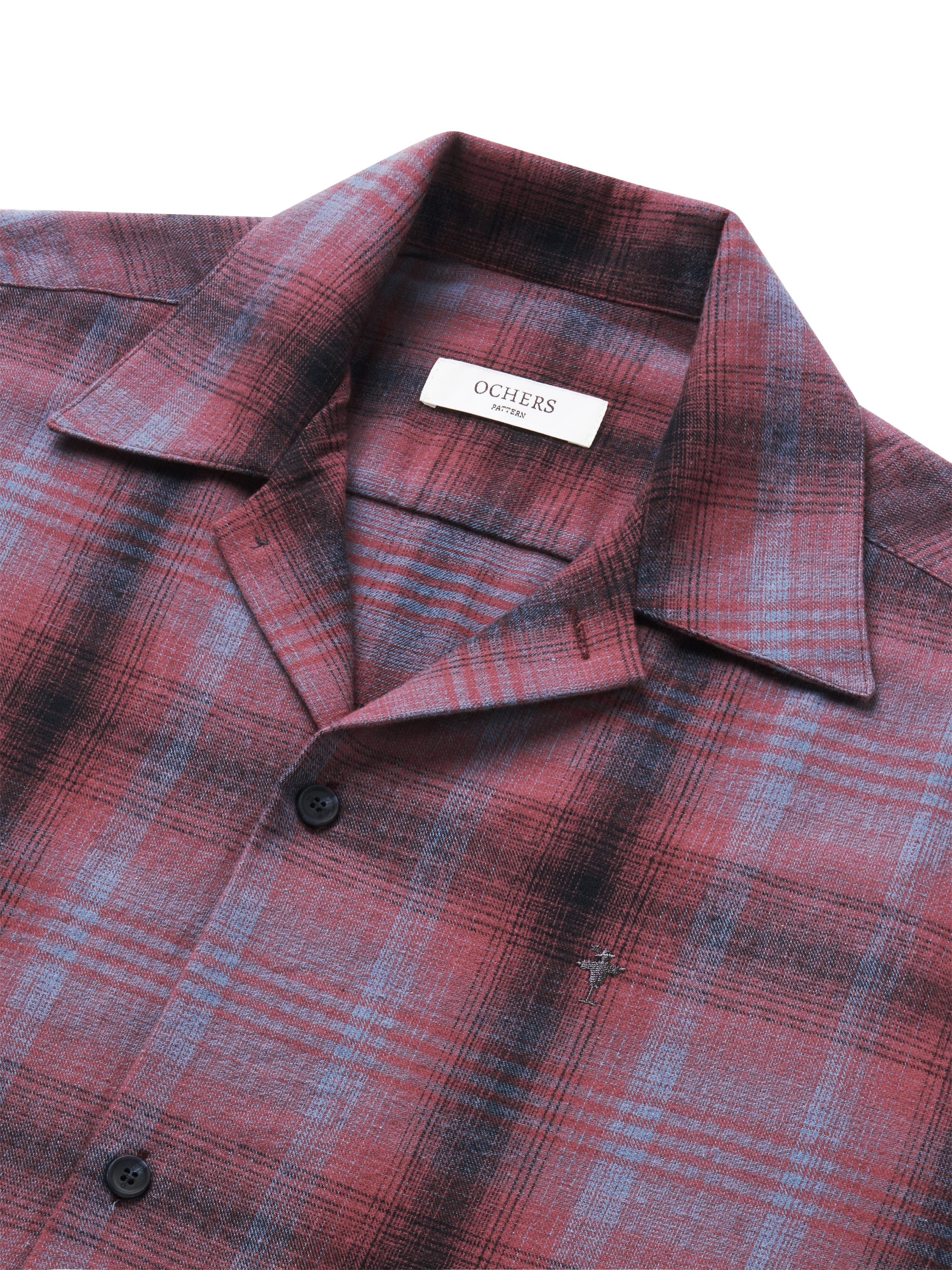 [OCHERS] Checkered Shirt No. 0002 Magenta 2