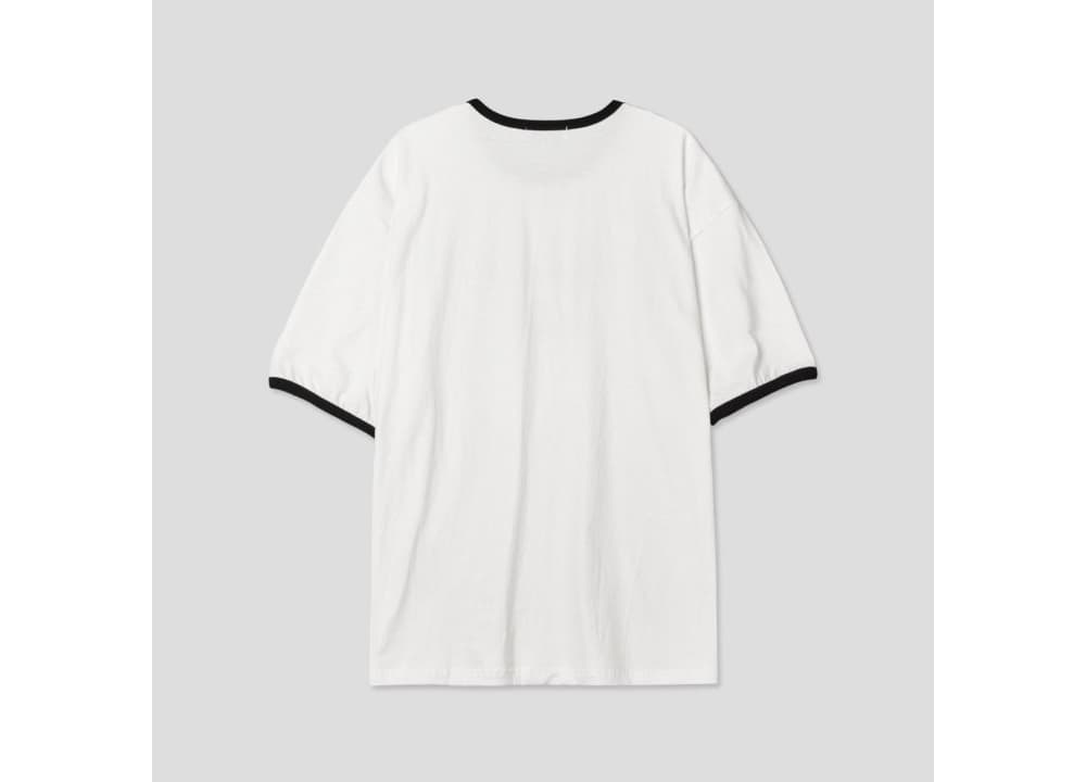 [MULLO] Color Matching Ringer Short Sleeve T-Shirt 7
