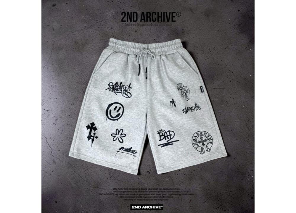 [2ND ARCHIVE] Graffiti Cross Shorts 2