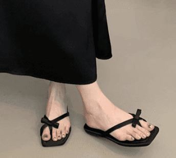 [RETRO] 9078 Ribbon Strap Sandals 4