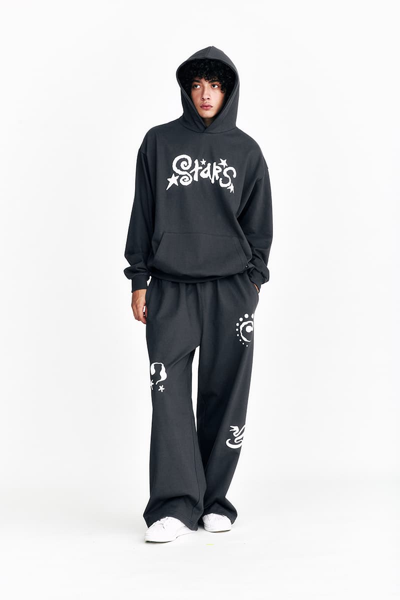 [SSERPE] STAR EMBOSSED HOODIE 8