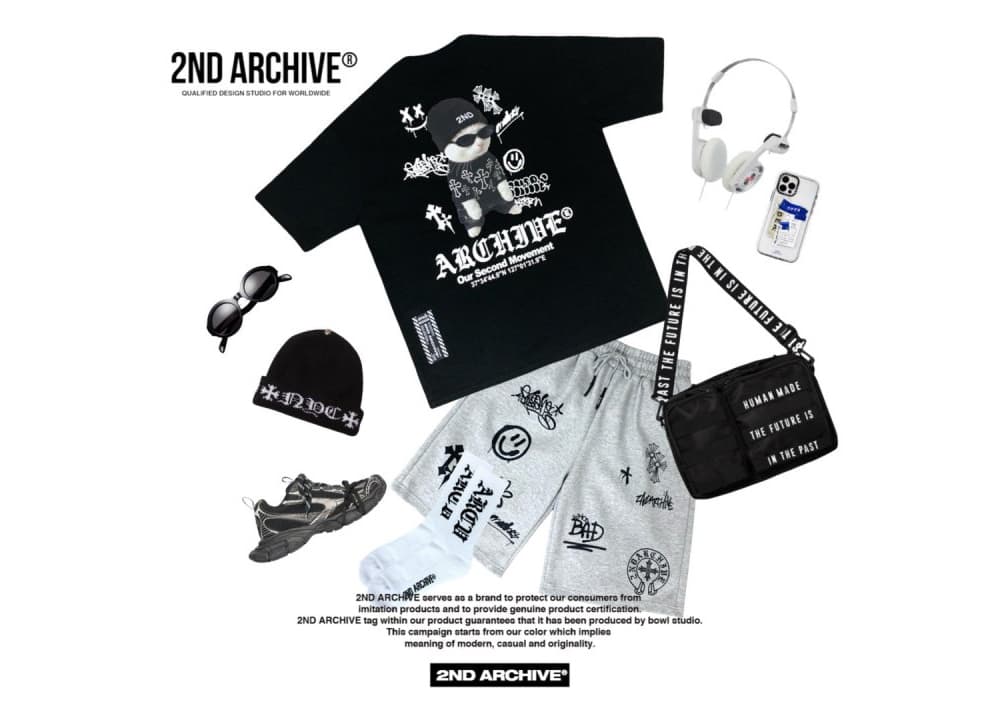 [2ND ARCHIVE] Graffiti Cross Shorts 6