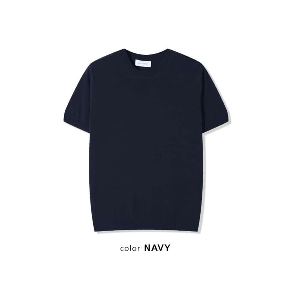[OCEAN] Epa Holga Round Short Sleeve Knit 2