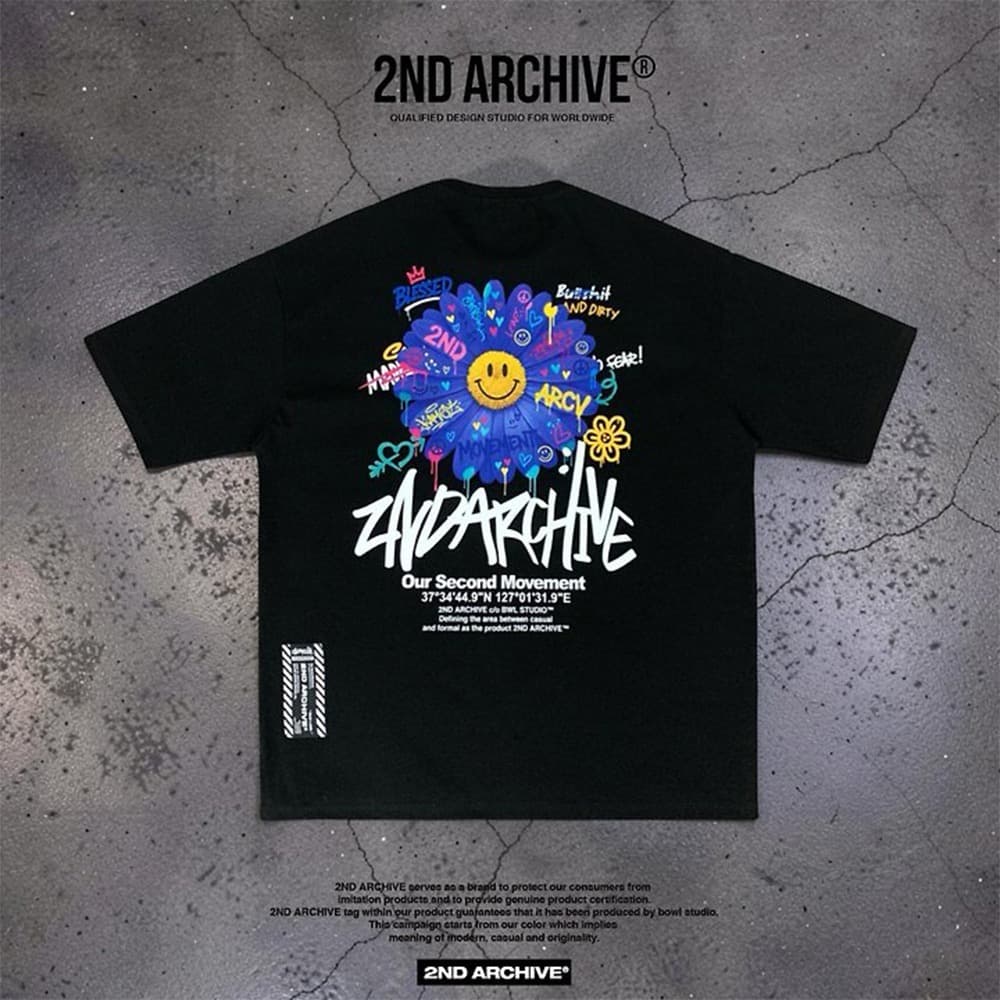 [2ND ARCHIVE] Daisy Smile Short Sleeve T-Shirt 1