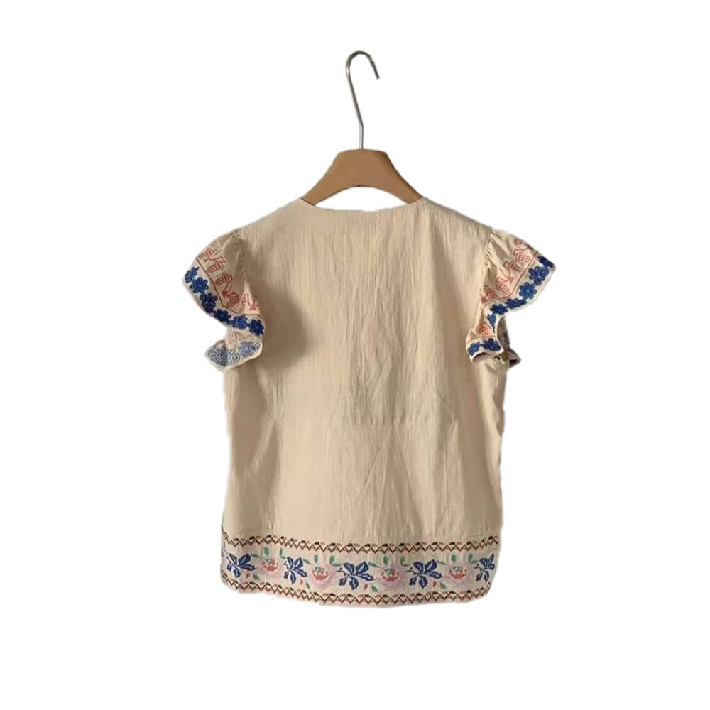[MARIGOLD] Lula Embroidery Blouse 2