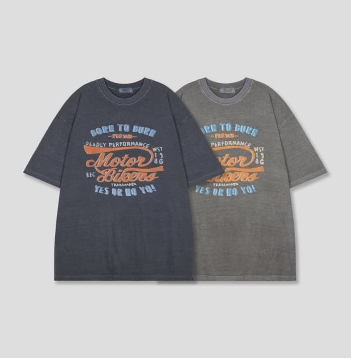 [MULLO] Born To Pig Short Sleeve T-Shirt 6