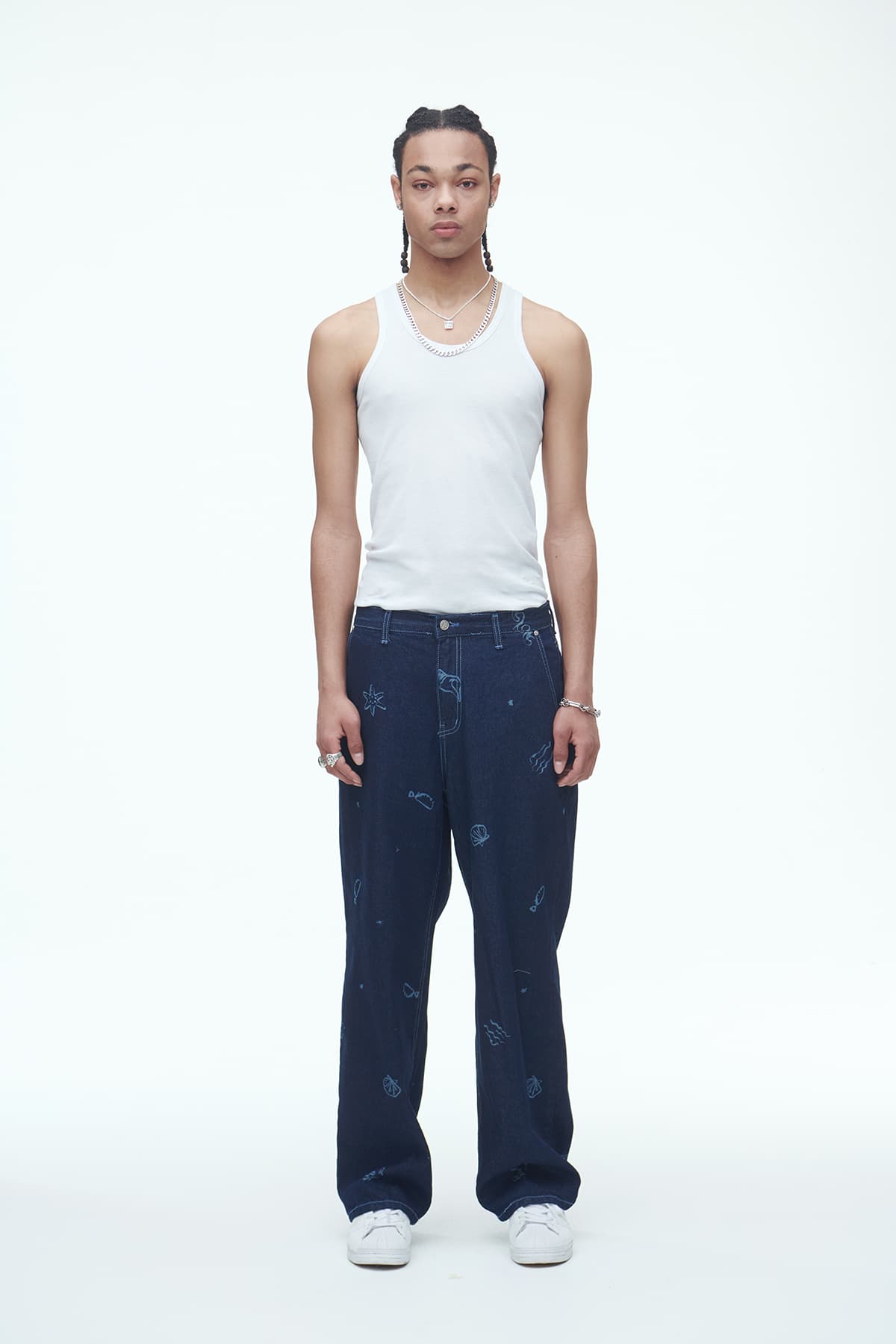 [SSERPE] JEJU BEACH DENIM PANTS 5