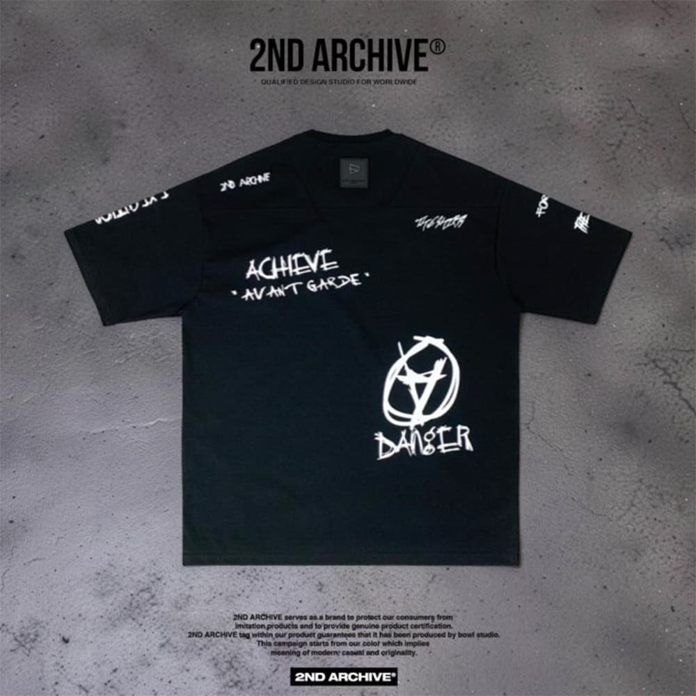 [2ND ARCHIVE] Anarchy Printed Short Sleeve T-Shirt 1