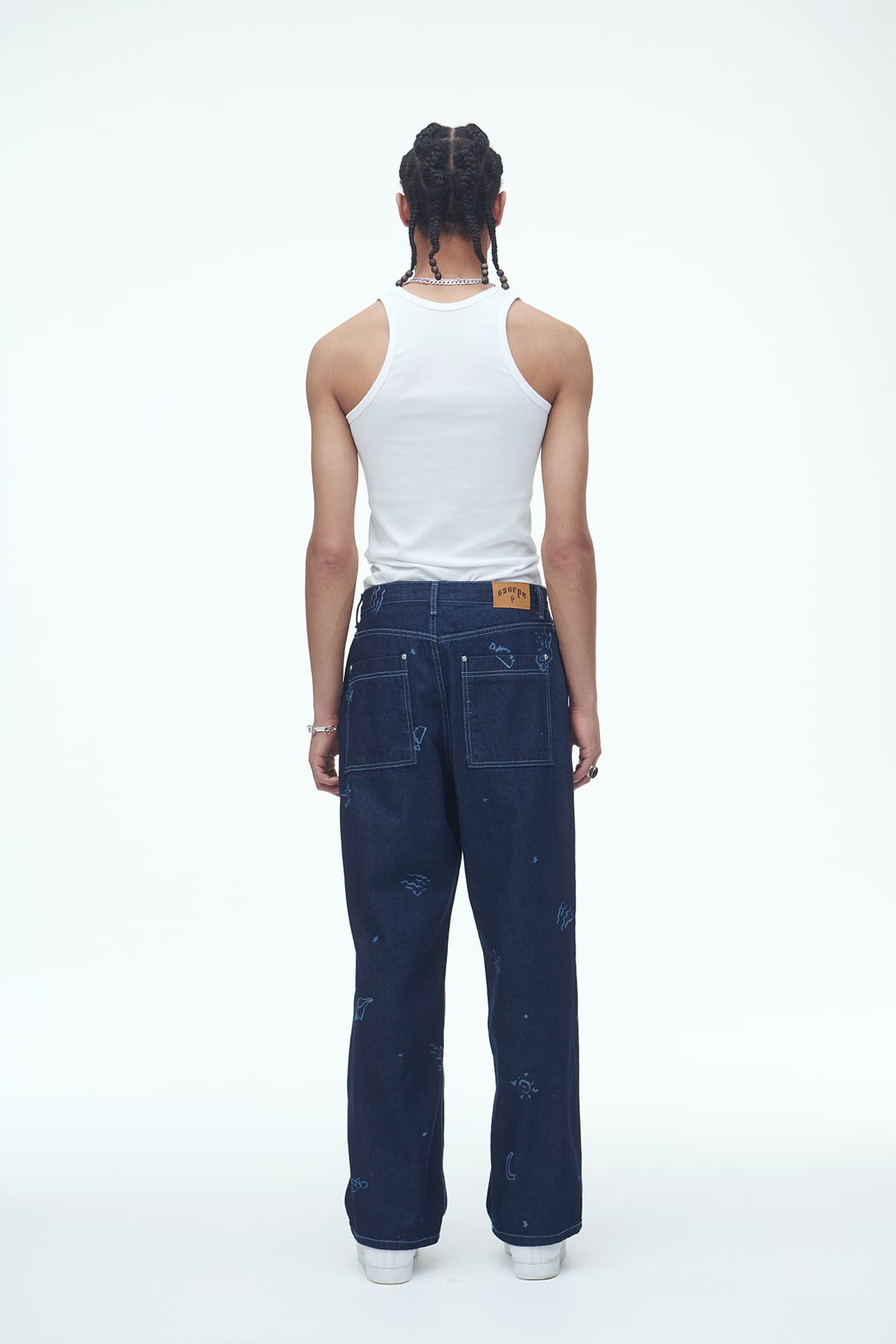 [SSERPE] JEJU BEACH DENIM PANTS 7