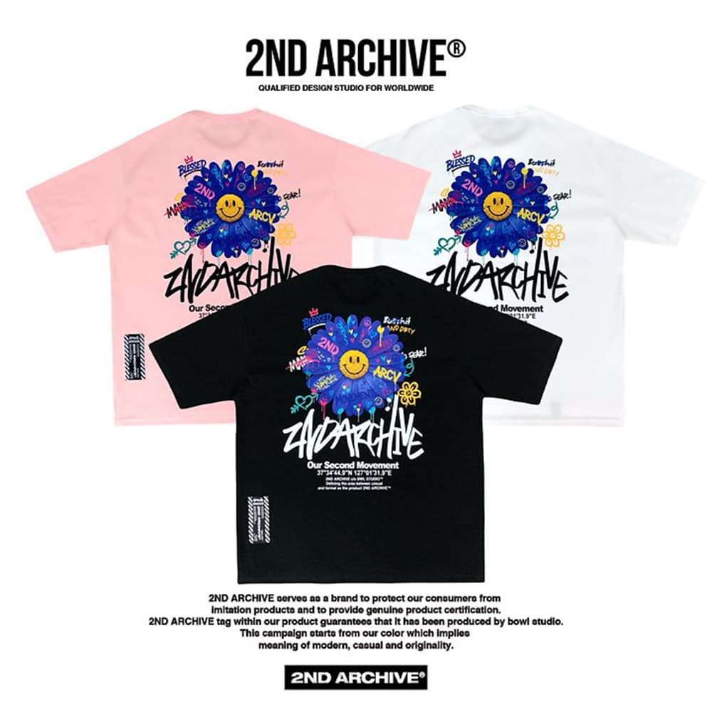 [2ND ARCHIVE] Daisy Smile Short Sleeve T-Shirt 4
