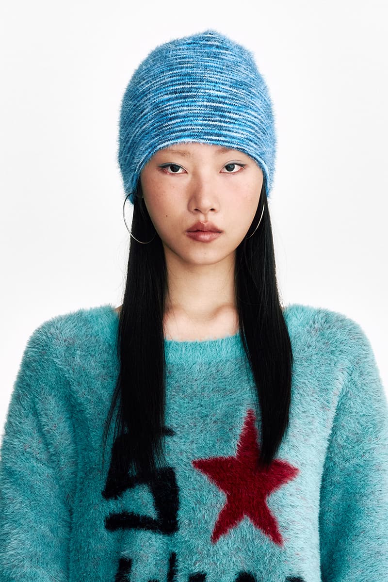 [SSERPE] SOFT HAIRY GRADATION BEANIE 4