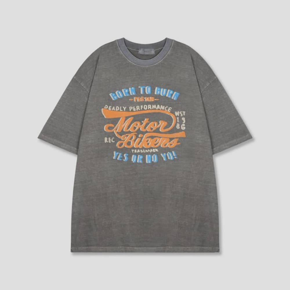 [MULLO] Born To Pig Short Sleeve T-Shirt 5