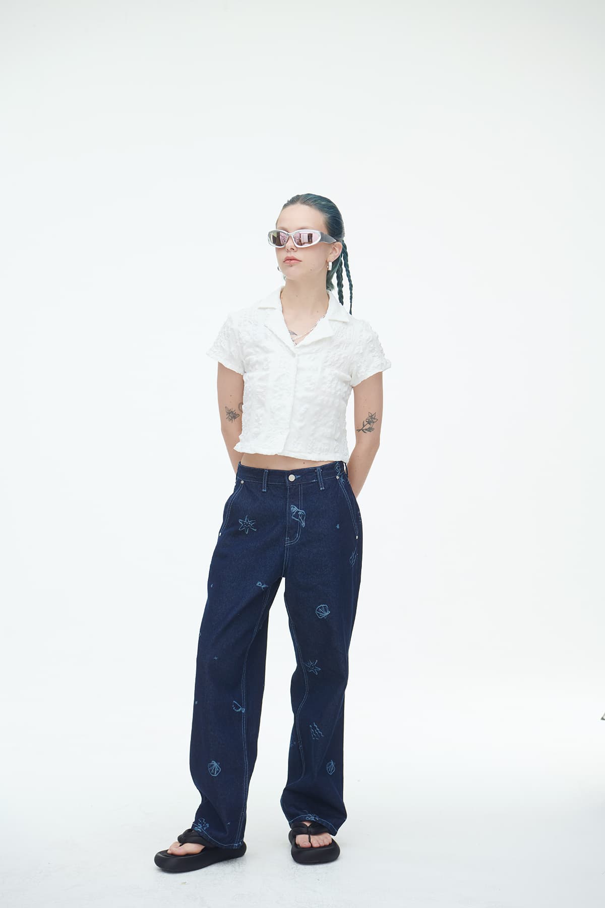 [SSERPE] JEJU BEACH DENIM PANTS 2