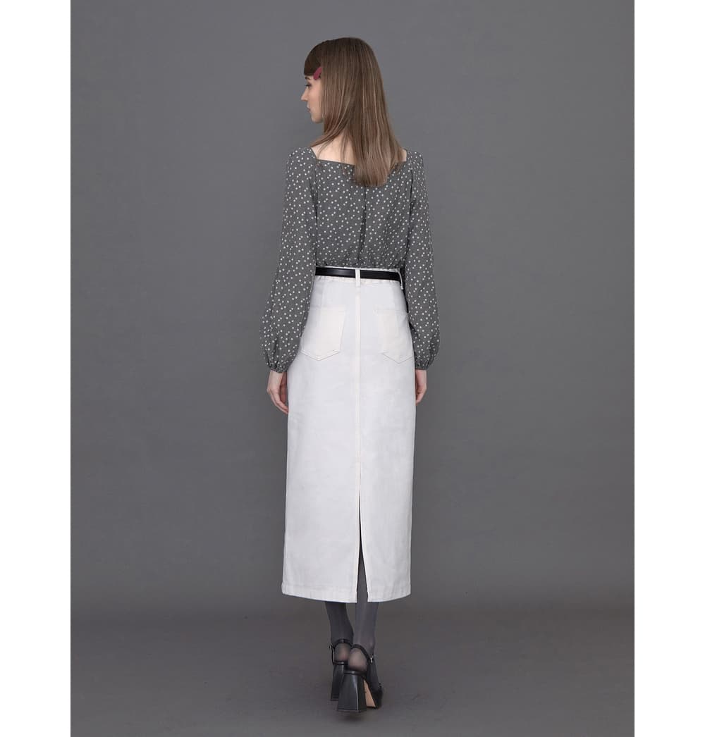 [DE PERI MERA] Nina Square-Neck Blouse 2