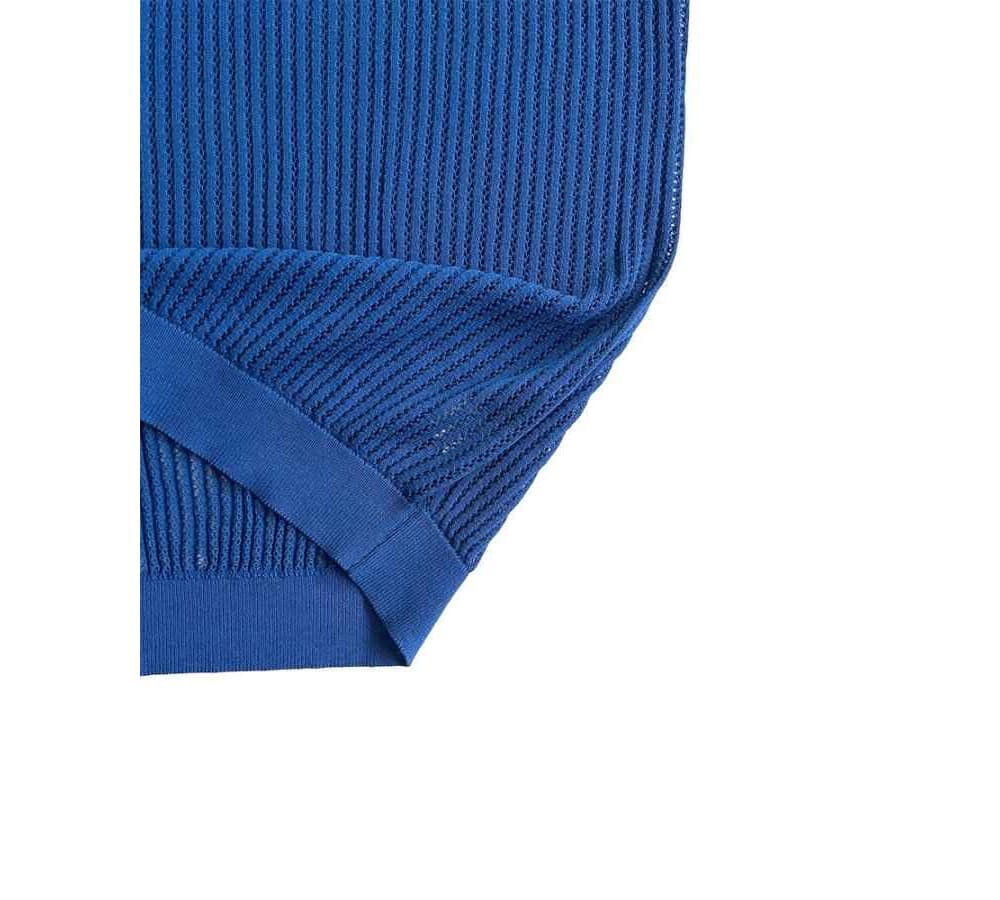 [OCEAN] Elaine Linen Washable Collar Short Sleeve Knit 3