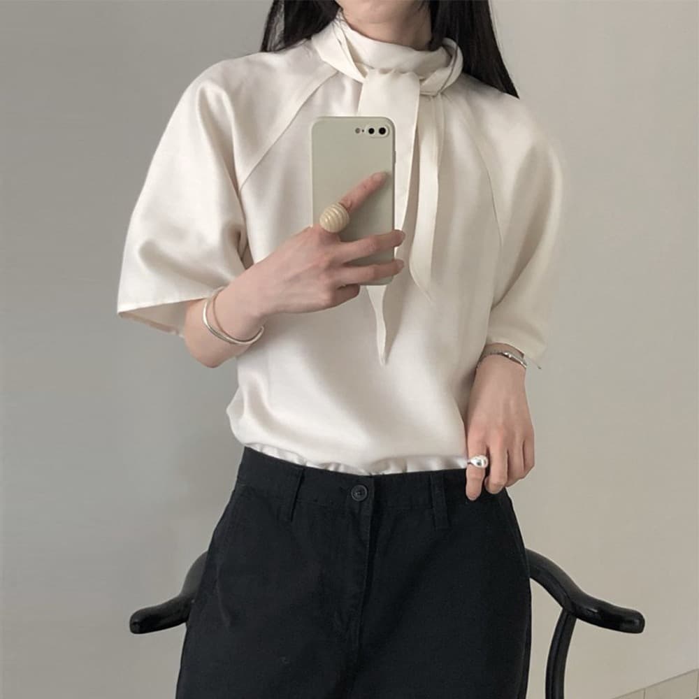 Ete Scarf Blouse 1