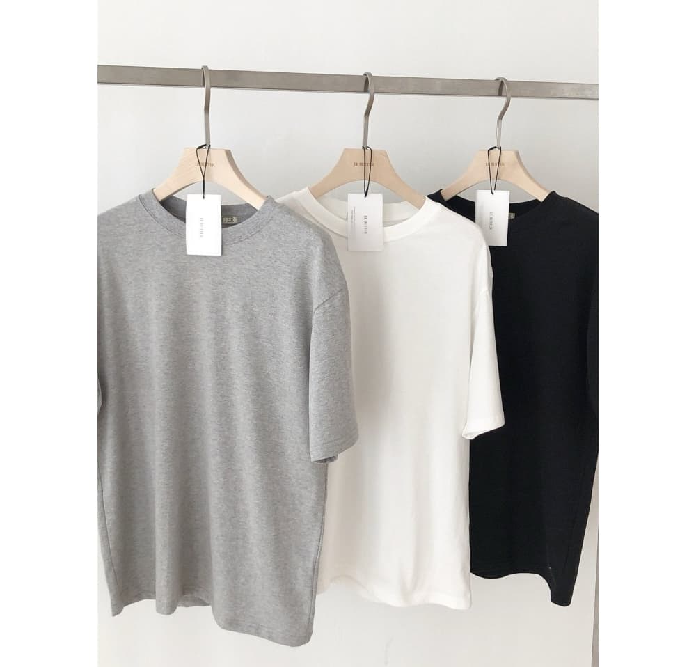[LE BUTTER] Peach Boxy T-Shirt 8