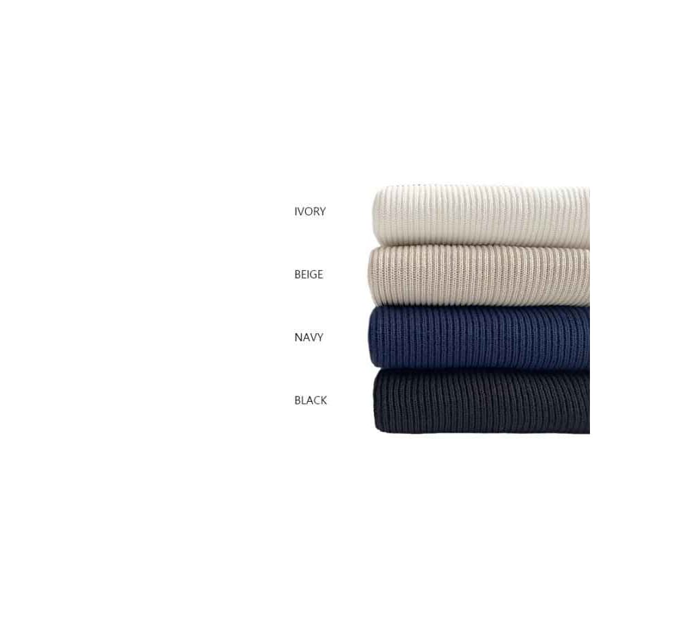 [OCEAN] Hachi Hidden Washable Collar Short Sleeve Knit 2