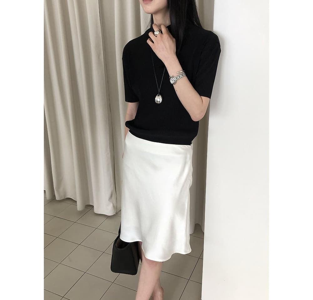 [LE BUTTER] Le Half Pleated T-Shirt 5