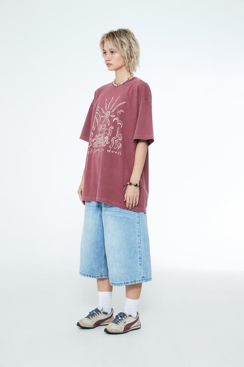 [SSERPE] SNAKE BERMUDA DENIM PANTS 7