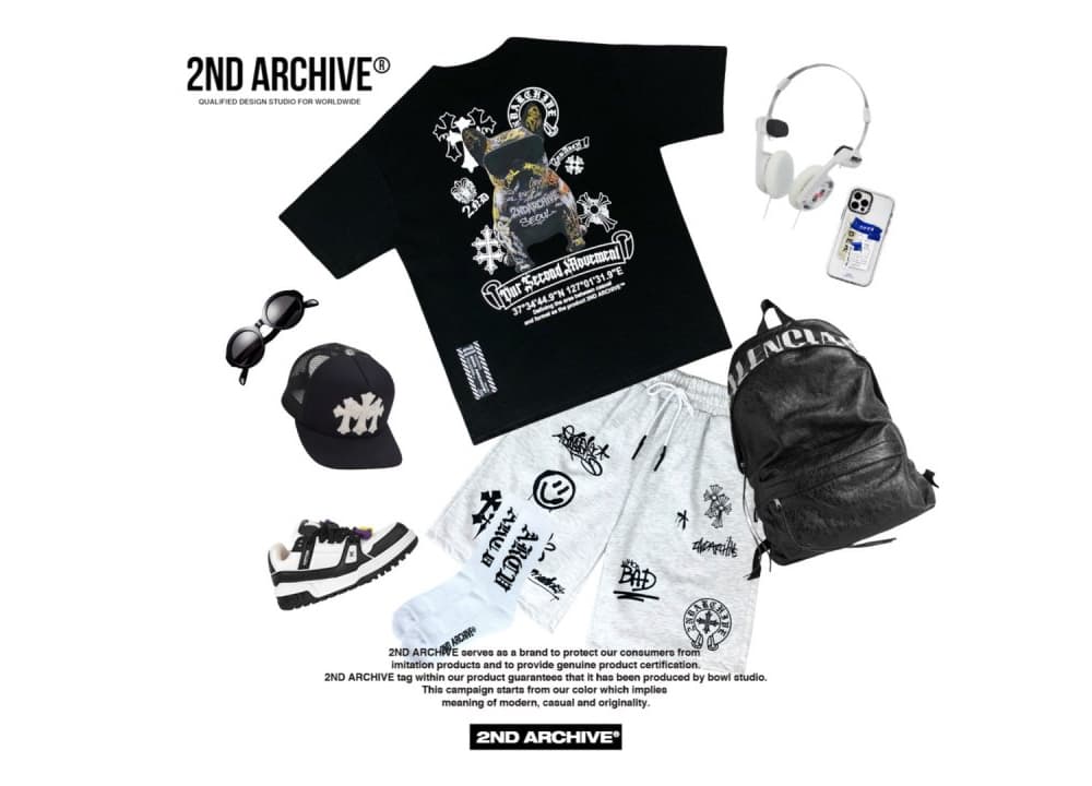[2ND ARCHIVE] Graffiti Cross Shorts 5