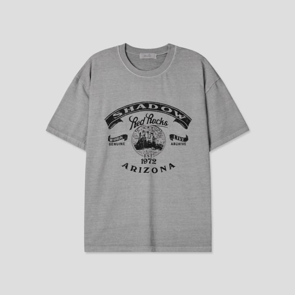[MULLO] Shadow Pigment Short Sleeve T-Shirt 3