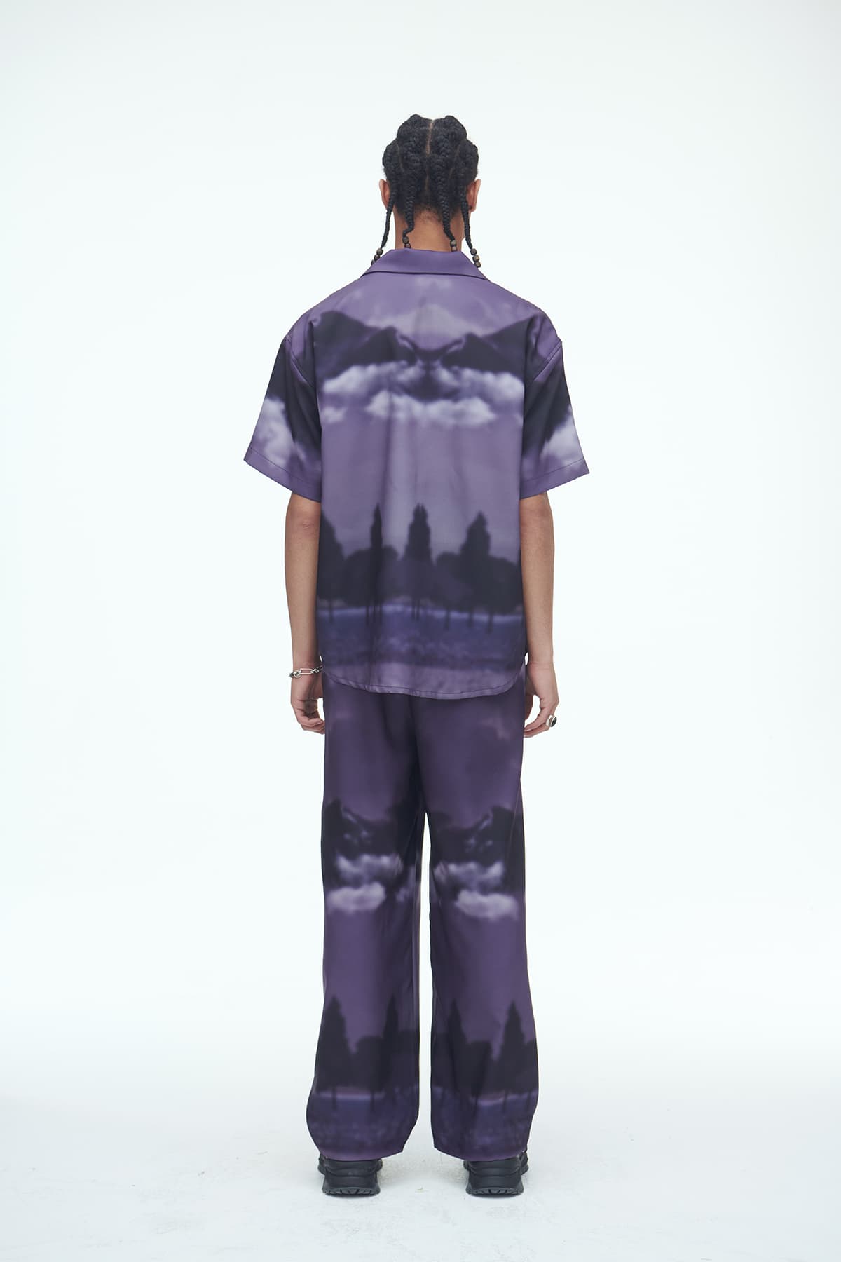 [SSERPE] PURPLE WIND FLOW PANTS 2