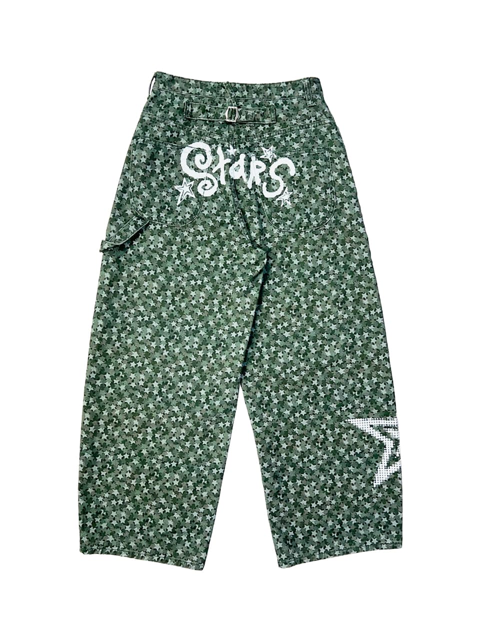 [SSERPE] STARS CAMOUFLAGE COTTON PANTS 8