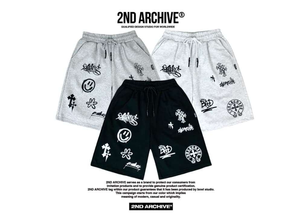 [2ND ARCHIVE] Graffiti Cross Shorts 4