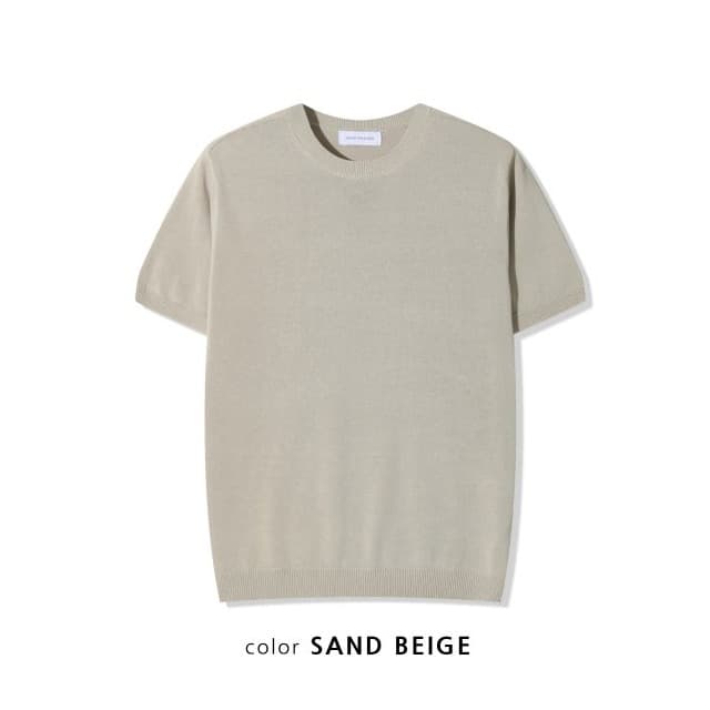 [OCEAN] Epa Holga Round Short Sleeve Knit 1