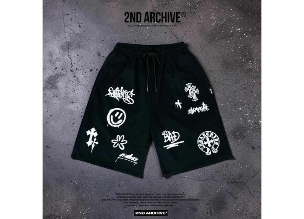 [2ND ARCHIVE] Graffiti Cross Shorts 3