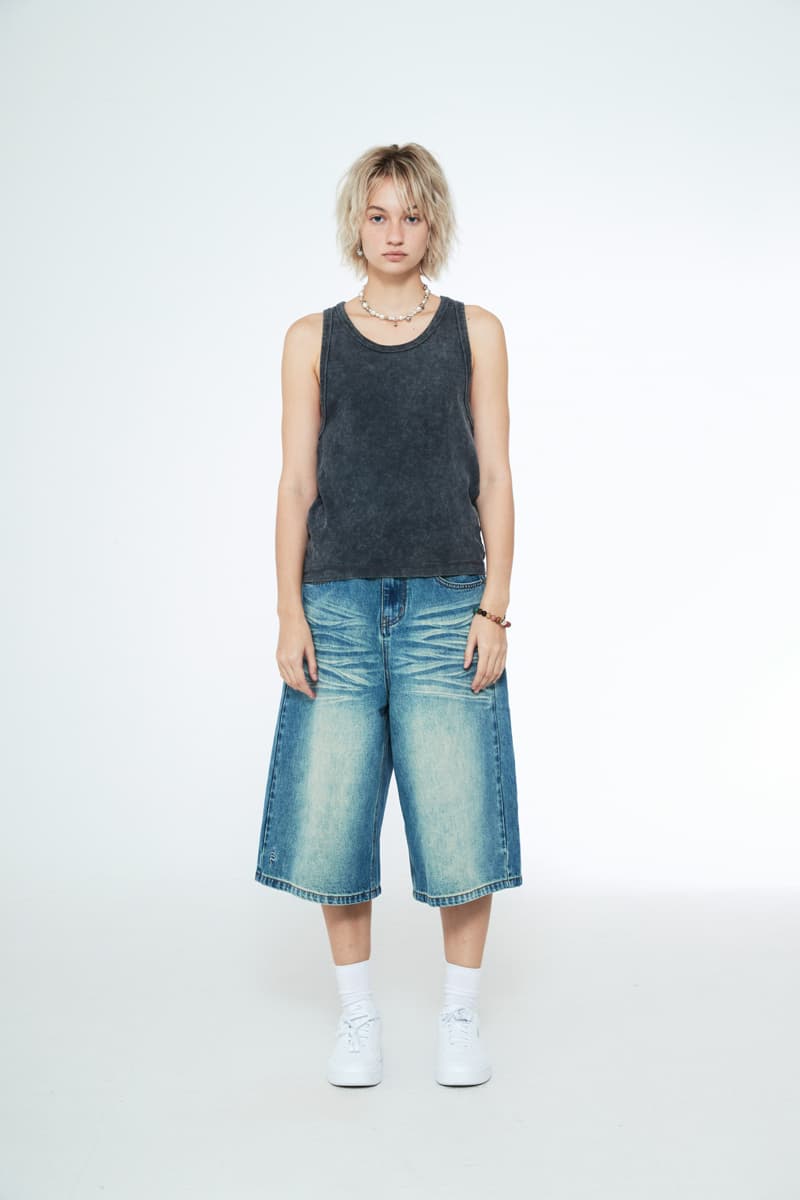[SSERPE] SNAKE BERMUDA DENIM PANTS 4