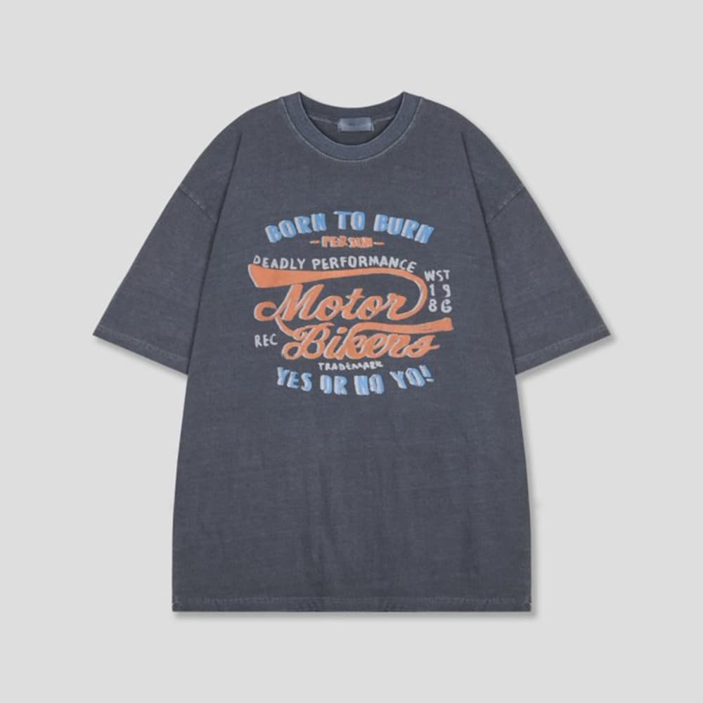 [MULLO] Born To Pig Short Sleeve T-Shirt 1