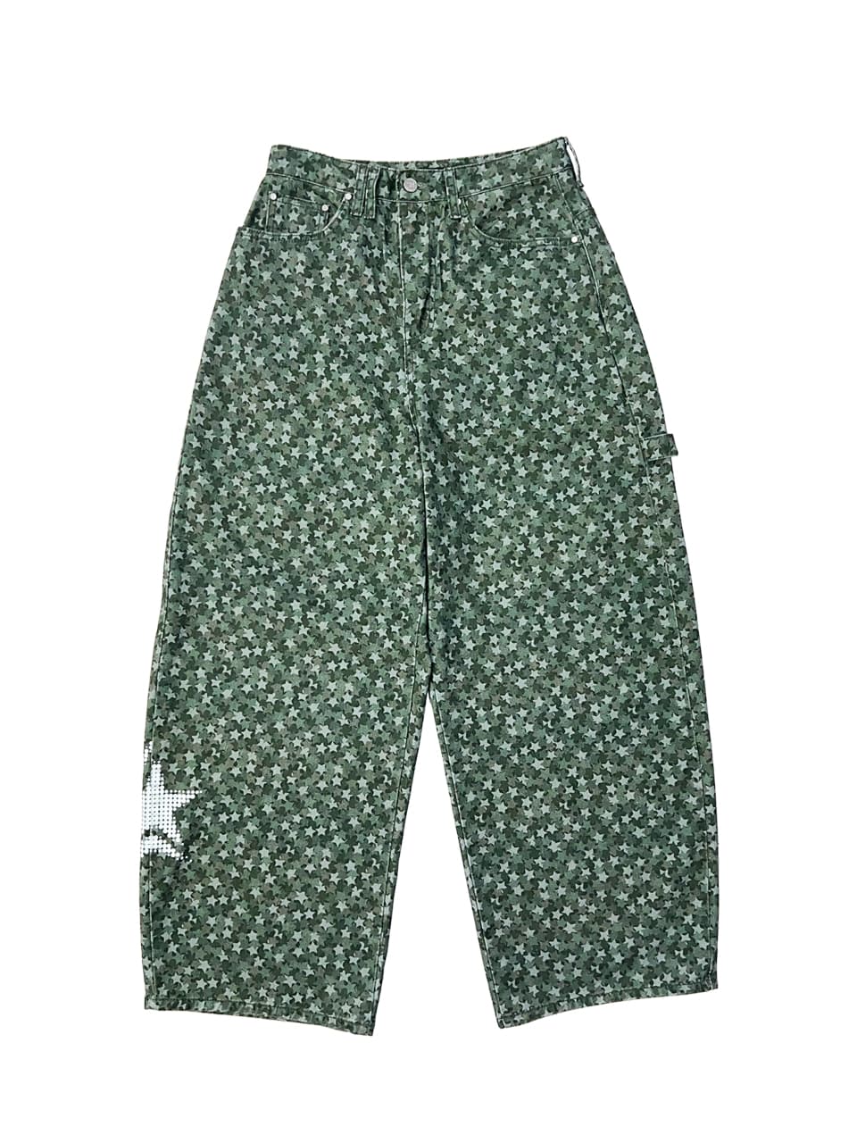 [SSERPE] STARS CAMOUFLAGE COTTON PANTS 9