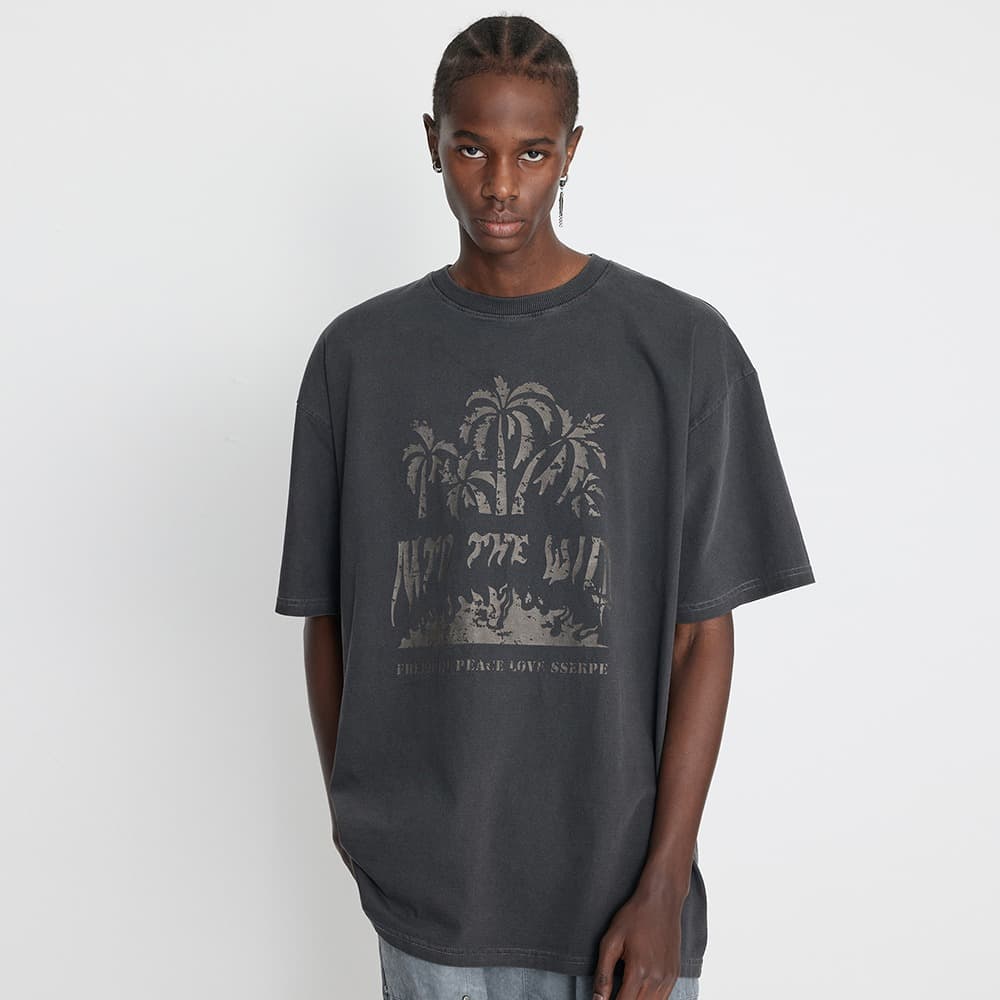 [SSERPE] INTO THE JUNGLE PIGMENT HALF SLEEVE T 1