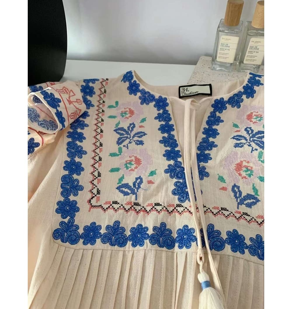 [MARIGOLD] Lula Embroidery Blouse 5
