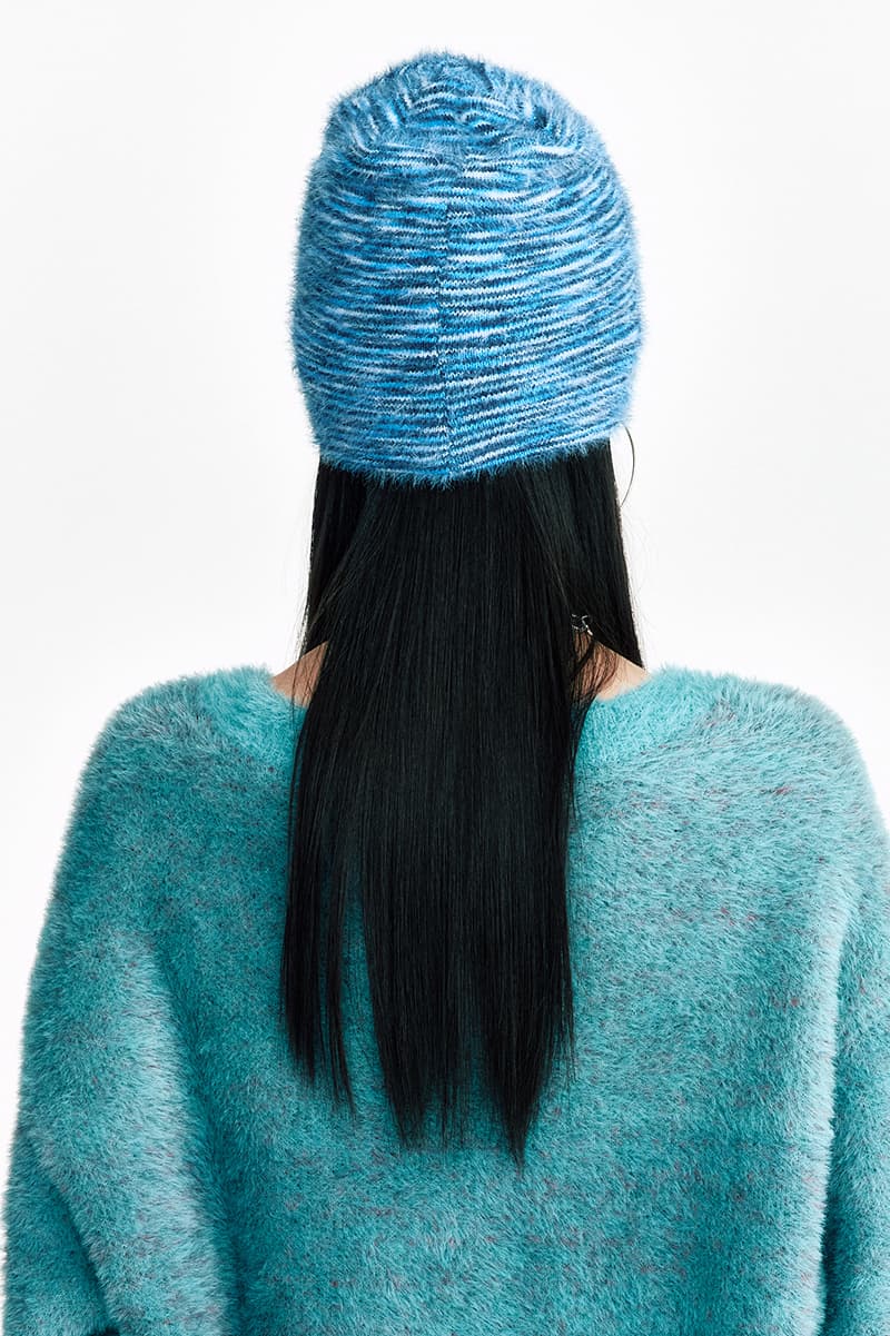 [SSERPE] SOFT HAIRY GRADATION BEANIE 5