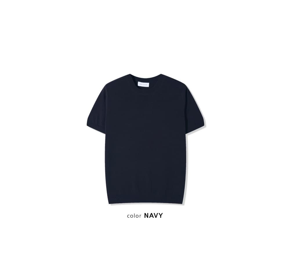 [OCEAN] Epa Holga Round Short Sleeve Knit 4