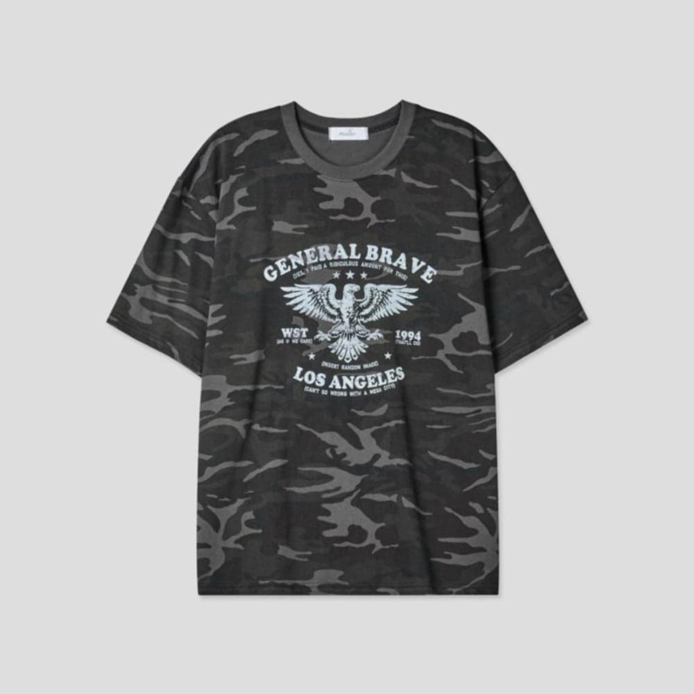 [MULLO] Camo Ross Short Sleeve T-Shirt 2