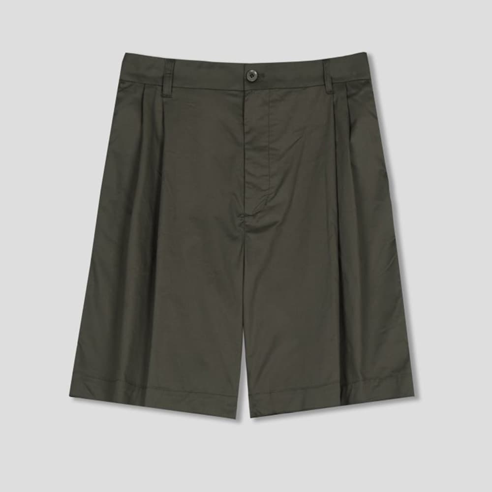 [GENTLE COVER] Dose Two-Tuck Half Pants 3