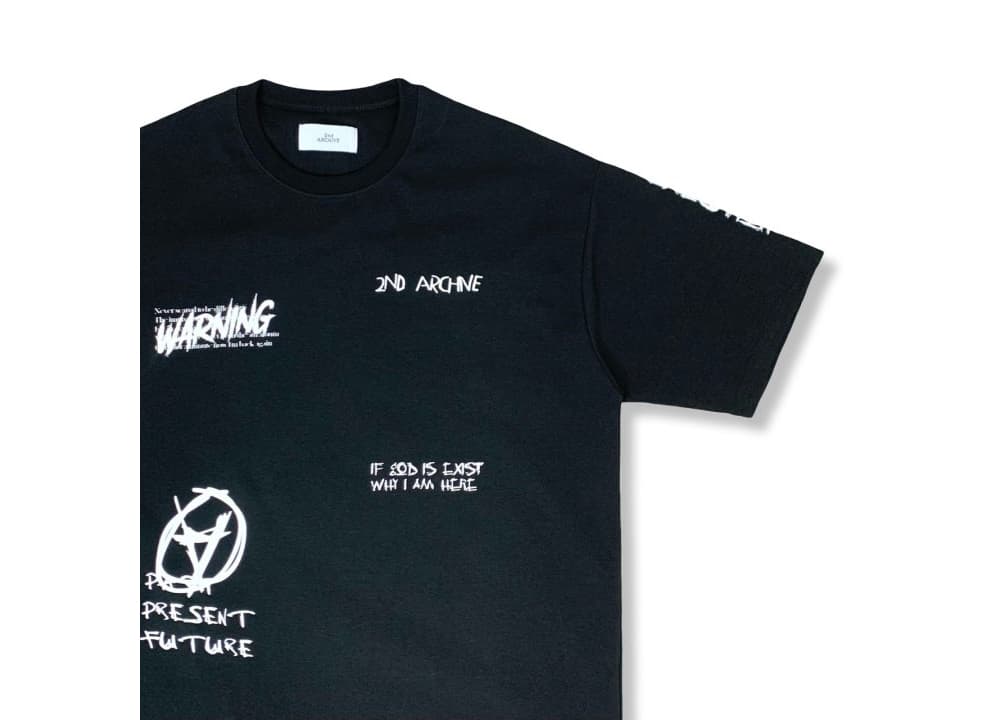 [2ND ARCHIVE] Anarchy Printed Short Sleeve T-Shirt 3